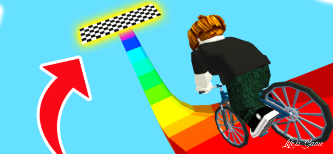 Obby On a Bike-  An Exciting Obstacle Course Adventure